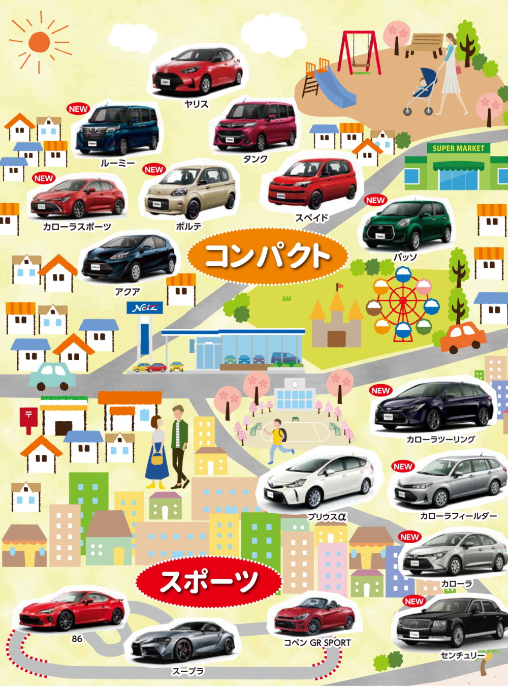 ネッツトヨタ茨城全車種取り扱いスタート