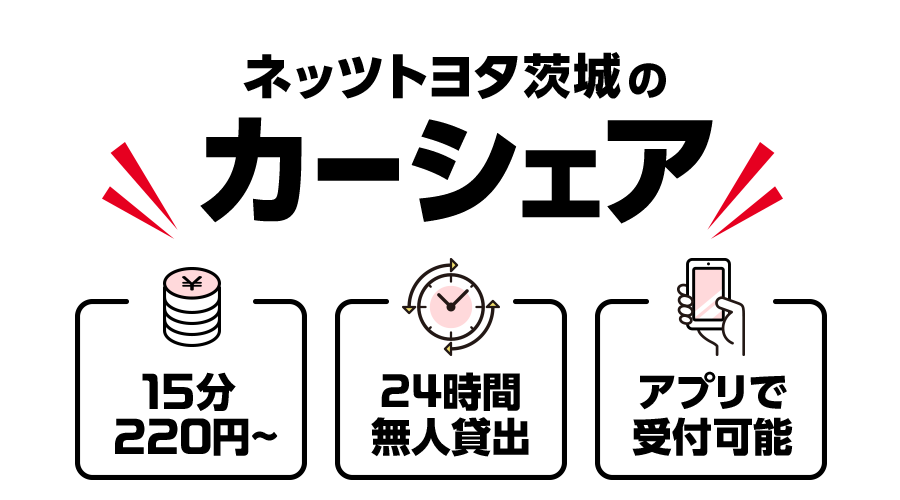 ネッツトヨタ茨城のカーシェア